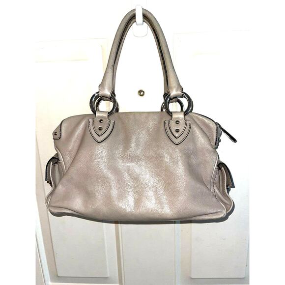 Marc Jacobs Taupe Pebbled Leather Satchel Handbag - Picture 1 of 9